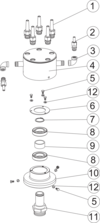 Spare parts diagram