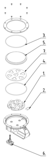 Spare parts diagram