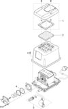 Spare parts diagram