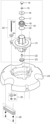 Spare parts diagram (2 of 2)