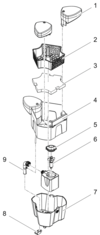 Spare parts diagram